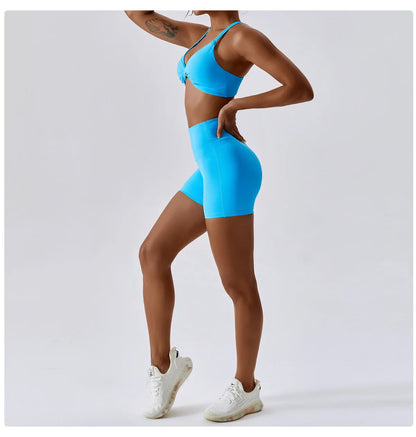 Women's Seamless High-Waist Workout Set