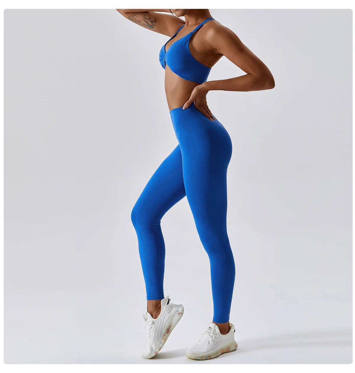 Women's Seamless High-Waist Workout Set