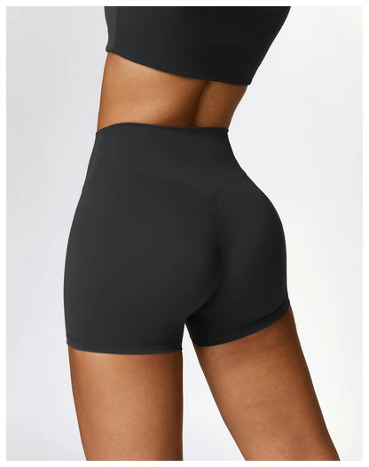 Seamless Crop Top & High-Waist Short Set