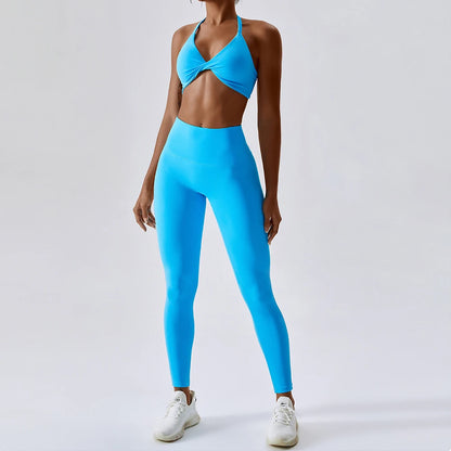 Women's Seamless High-Waist Workout Set