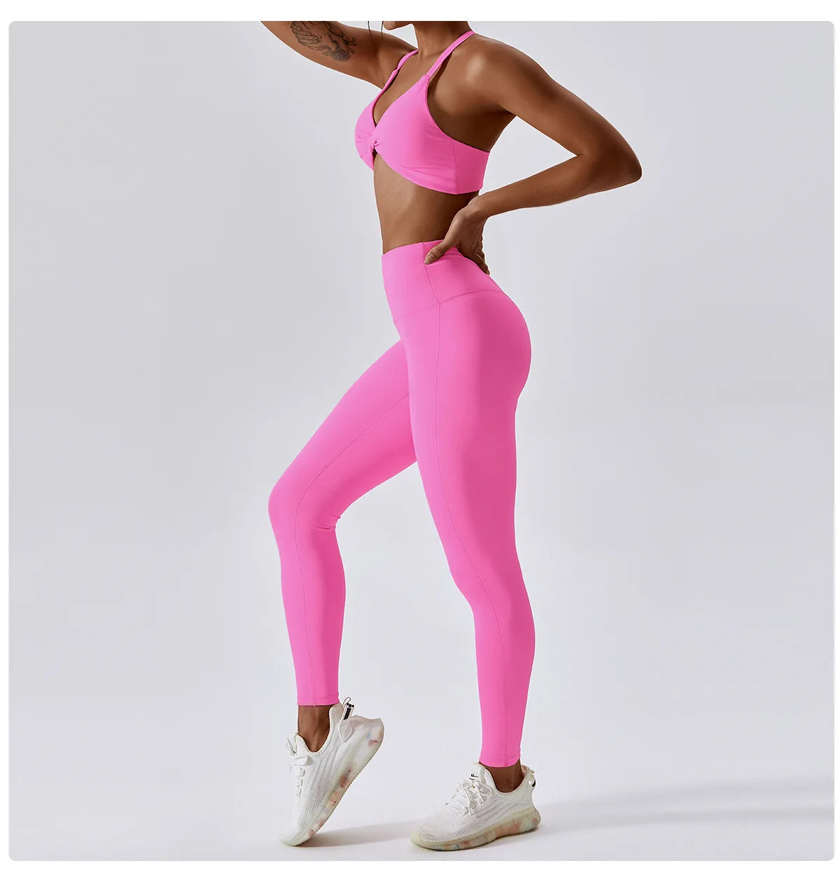 Women's Seamless High-Waist Workout Set