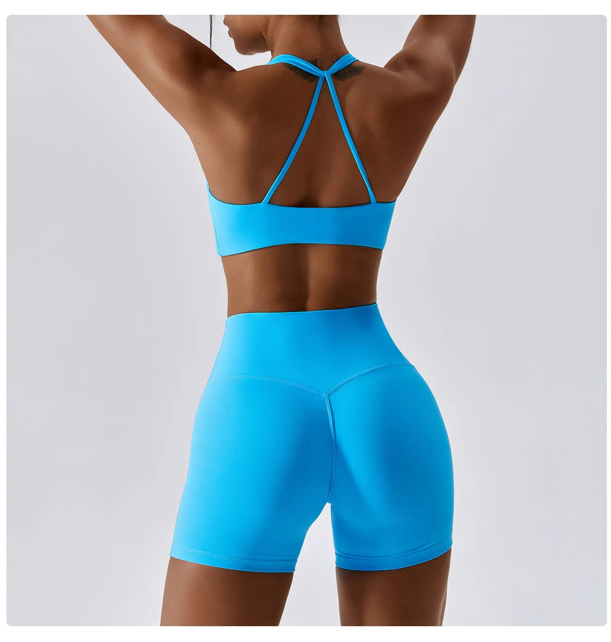 Women's Seamless High-Waist Workout Set