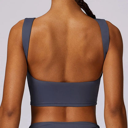 Women's Seamless Medium-Support Padded Sports Bra